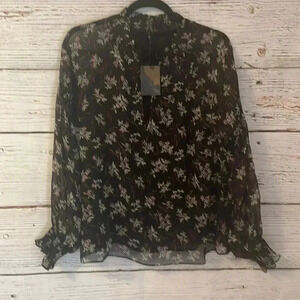 Fate sheer blouse